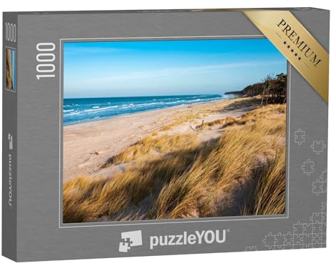 puzzleYOU: Puzzle 1000 Teile „Küstendünen an der Ostsee, Halbinsel Darß, Deutschland“ – aus der Puzzle-Kollektion Ostsee