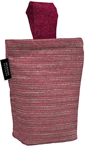 McAlister Textiles Hamleton | ungefüllter Türstopper, Sack | 21 x 17cm | Rot