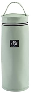 Elegante Be Cool - Enfriador de botellas (33 cm de alto, 13 cm de diámetro), color verde menta
