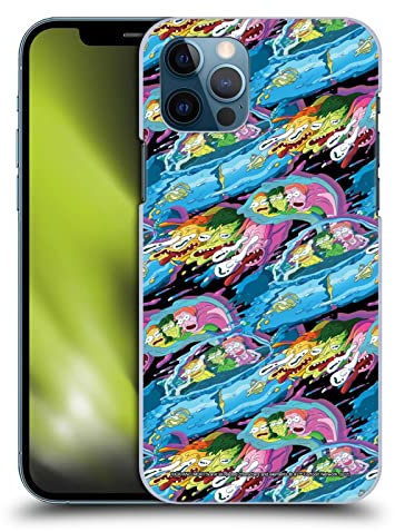 Head Case Designs Offizielle Rick and Morty Warp-Muster Grafiken Für Staffel 5 Harte Rueckseiten Handyhülle Hülle Huelle kompatibel mit Apple iPhone 12 / iPhone 12 Pro