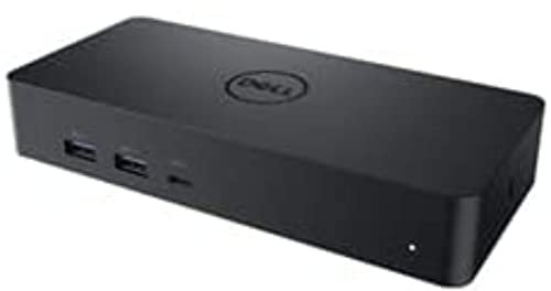 Dell - Universal Dock D6000S, Schwarz, USB, HDMI, Ethernet, für Computer, Laptop, Dell Latitude E6500 u.v.m.