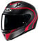 HJC C10 Elie Motorcycle Motorbike Crash Adult Unisex Bike Rider Full Face Helmet ECE 22.06 Approved, Pinlock Ready Visor (Red,XS)