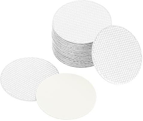 PATIKIL 26mm/1.01 Aluminum Foil Cap Liner, 100Pcs Resistant Tamper Induction Heat Sealer Sealing Liners for Glass Bottle Jar Lid