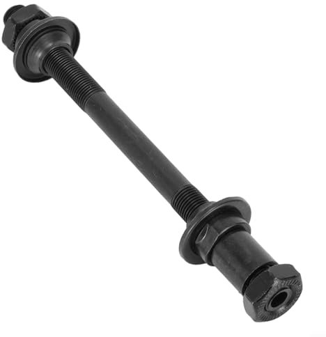 Durable Hollow Shaft Axle Adapter, Bike Trainer Thru Axle Skewer Convert Normal Bike Axles To Quick Release Axles, Carbon Steel(Rear)