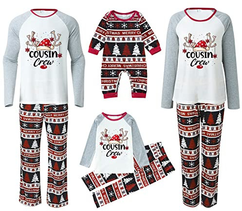 Set Di Pigiami Natalizi Pigiami Abbinati Coppia Fidanzati Sleepwear Nightwear Merry Christmas Indumenti Da Notte Felpa Senza Cappuccio + Pantaloni Larghi Natalizia Pigiama Pile Donna Invernale