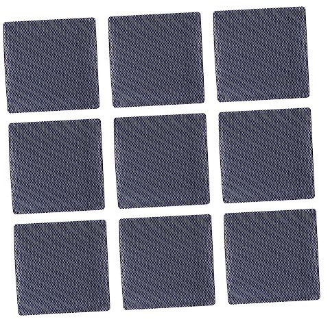 Uonlytech 20pcs Cooler Fan Dustproof Filter Mesh Pvc Dust Strainer for Computer Cooling Protects Fans from Dirt and Debris for Use