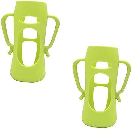 2 Pièces Manchon En Silicone Pour Biberon 240Ml - Protection Anti-Brûlure Et Confort Pour Bébé Housse Flexible Et Pratique Idéale Pour La Maison Et Les Sorties