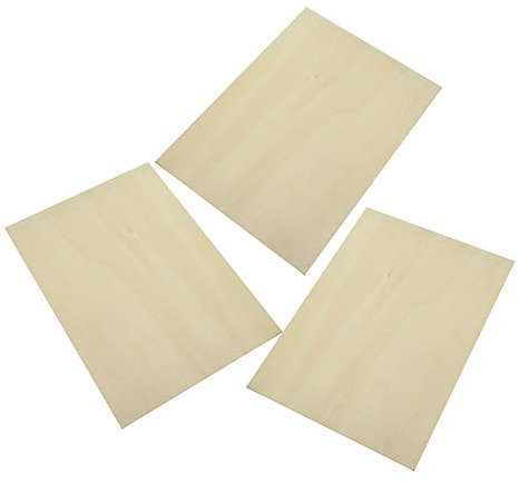 VILLCASE 3 Stk Reißbrett Aus Lindenholz Desktop-zeichenbrett Zeichenplatte Des Künstlers Kunstmalbrett Künstlerskizzenbrett Kunst Malplatte Hölzern