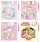 Make Your Own House Stickers, Visual Stacking Stereo Cabin Stickers, Cartoon Miniature House Stickers, Funny Decals Effect, House Sticker Set, Set of 4 House Scene Sticker for Kids and Adults