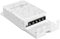 YuanLey Extender PoE Extérieur 1 à 4, Entrée 90W 802.3af/at/BT, Sortie 60W, Répéteur PoE Mini 5 Ports IP66 Étanche, Vlan, Extension jusqu'à 250m, Switch Passthrough PoE Non Géré, Montage Mural