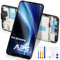 Reparo LCD pour Samsung Galaxy A25 5G Écran - pour Samsung A25 5G LCD Écran tactile SM-A256B SM-A256E SM-A256U Digitizer Full Assembly avec Outils(Noir avec Cadre)