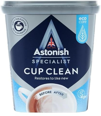 RYYN® Specialist Clean & Revive Cup Cleaner 350g for Tea Coffee Cups Flasks Stain Remover