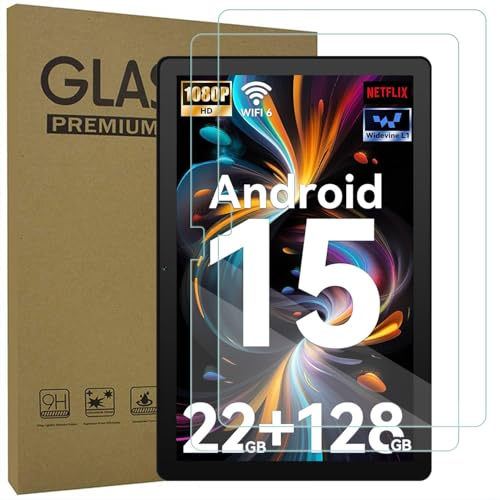 AKNICI 2-Stück PanzerglasFolie Schutzfolie für Whitedeer G13 2025 Neueste Android 15 Tablet 10 Zoll, Gehärtetem Glas Panzerglasfolie Displayschutz für Whitedeer G13, 9H Härte/Anti-Kratzer