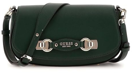 GUESS Umhängetasche Mimina Flap Crossbody Forest dunkelgrün