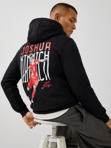 FC Bayern München I Hoodie I Kapuzenpullover Kimmich I Unisex I Schwarz I S