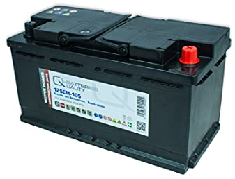 Q-Batteries 12SEM-105 12V 105Ah Semitraktionsbatterie