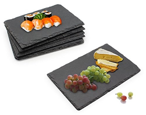 Van Gogh Slate Serving Tray Platters Set of 6 Cheese Tapas Boards Plates Personalised Gift