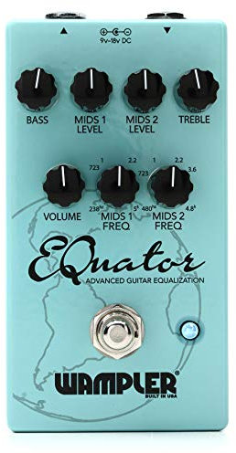 Wampler EQuator Advanced Audio Equalizer Guitar Effects Pedal