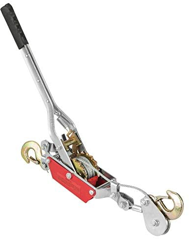 Heavy Duty Power Abzieher, 2/4 Tonnen Draht Seil Ratsche Winde Werkzeug Trailer Auto Pull, 2 Ton, 1