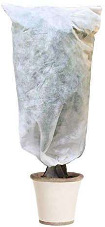 Truoli Pack of 6 Large Frost Protection Winter Fleece Jackets Cover Protect Plant Shrub 125cm x 80cm