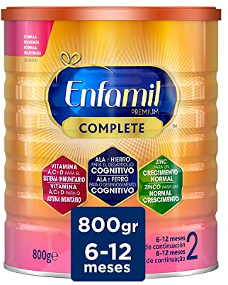 Enfamil Complete 2 Leche de Continuación en Polvo, desde los 6 Meses, 800g