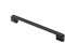 Zinc Alloy Matt Black Handle Cabinet Door Handles and Pulls Cupboard Wardrobe Kitchen Drawer Knobs(Hole Centers 192mm)