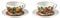 Brandani 52163 Tazza The Le Primizie Set 2pz Porcellana