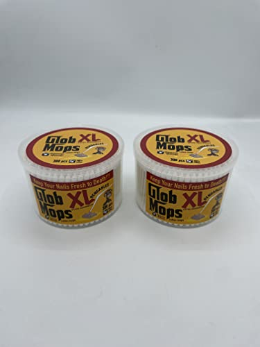 Glob Mops BENDABLE XL Cotton Swabs (2-Pack, 600 Total Cotton Buds)