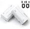 VILTROX NP-F550 Akku 2 Stück 2200mAh Ersatzakku für Sony F970 F960 F950 F770 F750 F570 F550 F330, Wiederaufladbarer Akku kompatibel mit Godox Neewer LED-Videoleuchte/Kameramonitor