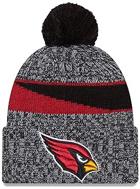 New Era Arizona Cardinals NFL 2023 Sideline Sport Knit OTC Black Red Beanie - One-Size