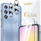 ivoler 2 Piezas Cristal Vidrio Templado Protector de Pantalla para Samsung Galaxy A25 5G, con 2 Piezas Protector de Lente de Cámara, 9H Dureza, Antiarañazos, Sin Burbujas