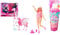 Barbie A Touch of Magic Pegasus, Pink Pegasus with Rainbow Wings, Lights and Sounds, Toy Puppy & Pop Reveal Fruit Series Doll, Colour-Changing Doll with Pink Hair