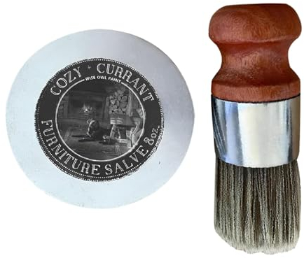 Furniture Salve for Leather | 2024 Neue Möbelsalbe für Leder, Ledermöbel, Salbe und Bürste | Fiussigleder Reparatur Set | Kunstleder Reparaturset | Lederfarbe Creme, Leder Reparatursätze
