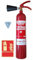 FERRETELIX® Extintor Co2 2 kg + cartel extintor homologado + soporte de pared + difusor