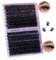 Proamate Individual Cluster Lashes DIY Eyelash Soft Natural Easy Fan Lash False Lashes for Personal Use at Home (3D Fluffy 60D+80D)