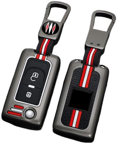 Happyit Coque de Protection pour clé de Voiture Compatible avec Peugeot 308 207 307 3008 5008 pour Citroen C2 C3 C4 C8 2/3 Boutons (Mat+Boucle carrée+2B)