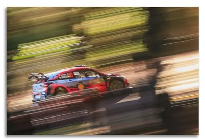 YTNSA Supercar Poster I20 Coupe WRC Rallye-Rennwagen-Drift-Poster, dekorative Malerei, Leinwand, Wandposter und Kunstdruck, moderne Familienschlafzimmer-Dekoration, Poster, 40 x 60 cm