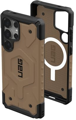URBAN ARMOR GEAR UAG Designed for Samsung Galaxy S25 Ultra Case 6.9 Pathfinder - Compatible with Magnetic Charging Armor Shell Impact-Resistant Rugged Military Grade Protective Cover, Dark Earth