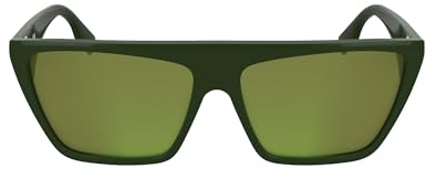 KARL LAGERFELD Unisex Adult Sunglasses KL6186S - Green with Solid Light Green Lens
