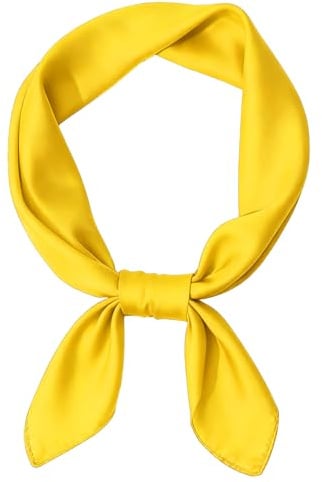 WHIPPY Damen Tuch Mode Bandana Halstuch Kopftuch Schal für Damen | 70x70cm Leicht Schal Seidig Weich Quadratisches Tuch