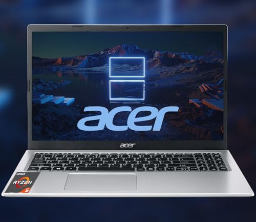 acer Ordinateur portable Aspire 3, écran FHD 15,6 1920 x 1080, 64 Go de RAM 1 To SSD, processeur AMD Ryzen série 5, Windows 11 Pro, clavier rétroéclairé, WiFi 6, caméra HD, jusqu'à 8 heures