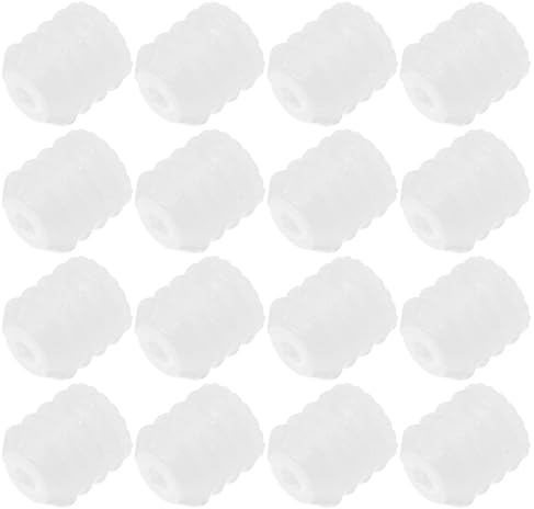 Lurrose Kit de Réparation Charnières 150 Inserts de Goujons en Plastique Filetage Intégré pour Charnières d'Armoires et Meubles en Nylon Polyvalents