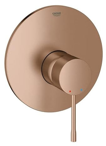 GROHE Essence New – robinet mitigeur Encastré partie Extérieur Douche – Brushed Warm Sunset