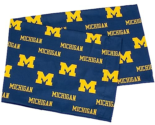College Covers Everything Comfy Michigan Wolverines Pillowcase, Body Pillow, 20 x 60, Includes 1 Pillowcase