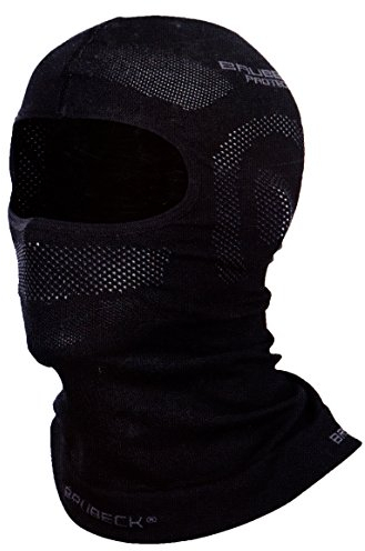 BRUBECK Gesichtsmaske Gesichtschutz Sturmmaske Sturmhaube Skimütze Windmaske (KOM-BRU) (S/M)