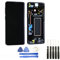 Visiodirect® Ecran Complet sur châssis Compatible avec Samsung Galaxy S9 G960F Noir+ Kit Outils