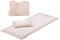 Bodhi VITAL ECO Akupressurmatte & Kissen Set XL | Fakirmatte & Akupressurkissen aus Naturmaterial & Bio-Halbleinen | Relaxmatte inkl. Tasche | Massagematte gegen Rücken- und Nackenschmerzen