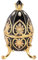 Osterei-Ornament, Ostern Einzigartiges Faberge-Ei im Königlichen Stil, mit Reichem Email und Funkelnden Strasssteinen Trinket Box, Klassische Ornamente für Wohnkultur Osterdekoration