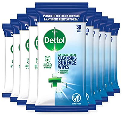 Dettol - Anti Bacterial Surface Wipes 30s x 10