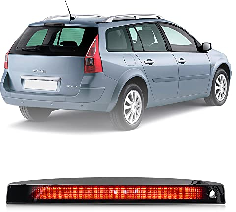 Rotes LED bremsleuchte mit getöntem Glas drittes Bremslicht für Renault Megane II MK2 Kombi hochmontiertes hinteres Bremslicht OEM-Nr.: 8200175538